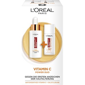L’Oréal Paris Indsamling Revitalift Clinical Vitamin C Duo C-vitaminserum 30 ml + daglig anti-UV-væske SPF 50+ med antioxidant C-vitamin 50 1 Stk.