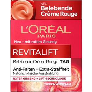 L’Oréal Paris Tag & Nacht Belebende Crème Rouge Tagespflege Tagescreme Damen 50 Ml