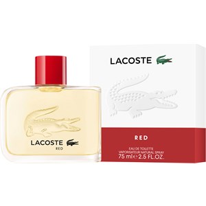 Udgående fad Proportional Lacoste Red Eau de Toilette Spray fra Lacoste ❤️ Køb online | parfumdreams
