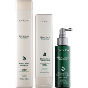 L'ANZA Healing Nourish Nourish Retail Kit Stimulating Shampoo 300 Ml + Stimulating Conditioner 250 Ml + Stimulating Hair Treatment 100 Ml 1 Stk.