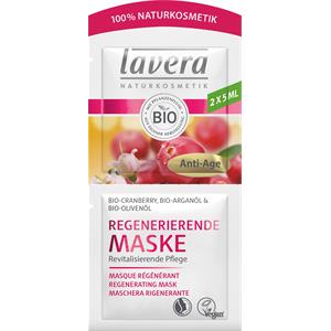 Lavera - Bio-Mandelmilch & Bio-Kakaobutter - Organic Cranberry, Organic Argan Oil & Organic Olive Oil Regenerating Mask