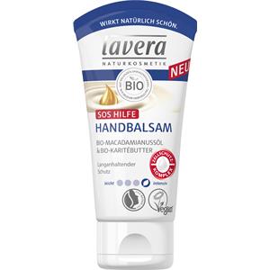Lavera - Handpflege - Bio-Macadamianussöl & Bio-Karitébutter Handbalsam SOS Hilfe