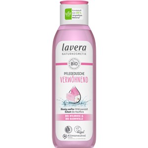 Lavera - Shower Care - Organic Wild Rose & Organic Cotton Pampering Nourishing Shower