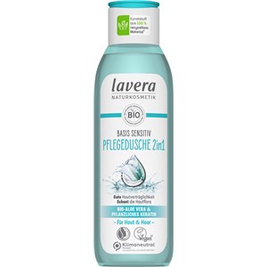 Lavera - Kropspleje - Økologisk aloe vera & vegetabilsk keratin Plejende bodyshampoo 2in1