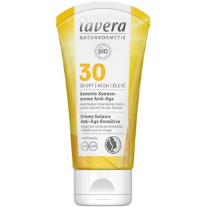 Lavera Sun Sensitiv Sonnencreme Anti-Age SPF 30 Sonnenschutz Damen 50 Ml