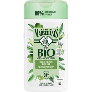 Le Petit Marseillais - Körperreinigung - Bio Olive Leaf Refreshing Shower Gel