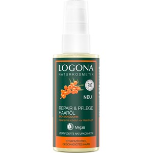Logona - Conditioner - Naprawa i pielęgnacja olejek do włosów organiczny rokitnik zwyczajny