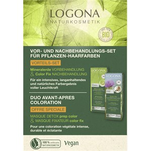 Haarfarbe Vor- & Nachbehandlungs-Set Für Pflanzen-Haarfarben von Logona ❤️  online kaufen | parfumdreams | Spülungen