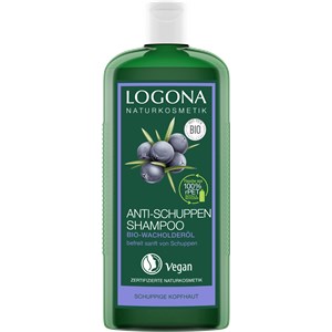 Logona - Szampon - Szampon przeciwłupieżowy organiczny olejek z jałowca
