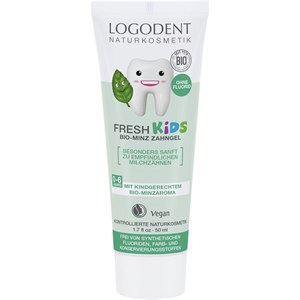 Logona - Dental care - Gel dentifricio alla menta bio Fresh Kids per bambini