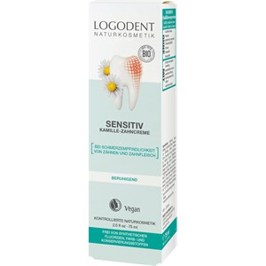 Logona Soin Du Visage Soin Dentaire Dentifrice Sensitive à La Camomille 75 Ml