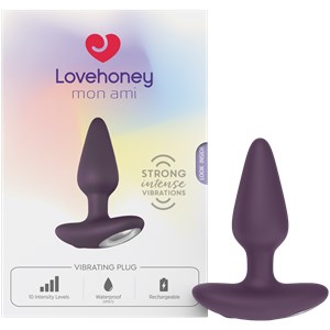 Lovehoney Mon Ami Sex-Toys Vibratoren Vibrating Plug Purple 1 Ml
