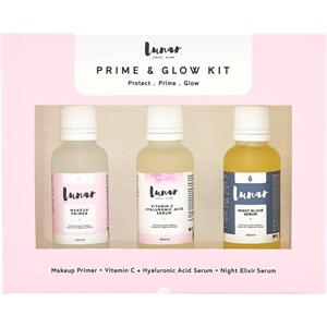 Lunar Glow Pflege Gesichtspflege Prime & Glow Kit Makeup Primer 30 Ml + Vitamin C Serum 30 Ml + Night Elixir 30 Ml 1 Stk.