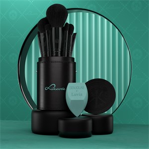 Pinselset Prime Vegan Set Noir von Luvia Cosmetics ❤️ online kaufen |  parfumdreams