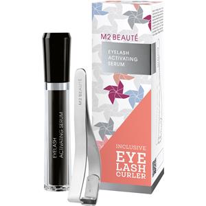 Image of M2 BEAUTÉ Pflege M2Lashes Summer Edition Set Eyelash Activating Serum 5 ml + Eyelash Curler 1 Stk. 1 Stk.