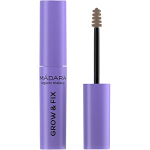 MÁDARA Make-up Augen Grow & Fix Tinted Brow Gel 04 Dark Brown 4,30 Ml
