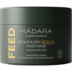 MÁDARA Pflege Repair & Dry Rescue Hair Mask Feuchtigkeitsmasken Damen
