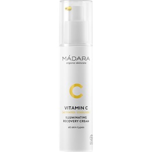 MÁDARA Gesichtspflege Pflege Vitamin C Illuminating Recovery Cream 50 Ml