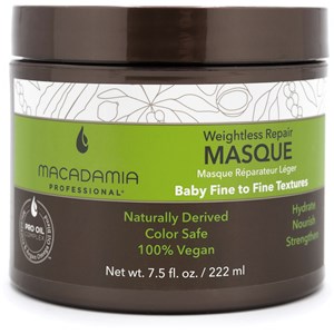Macadamia Wash & Care Weightless Moisture Masque Feuchtigkeitsmasken Damen