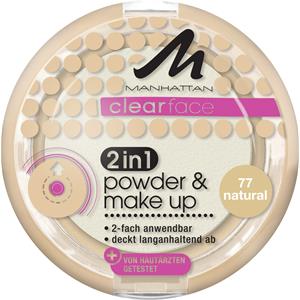 Manhattan - Obličej - Clearface 2in1 Powder & Make Up