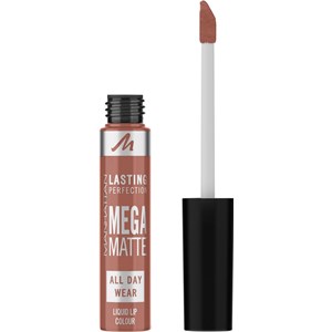Manhattan Lippen Lasting Perfection Mega Matte Liquid Lipstick 600 State Of Burgundy 6 Ml