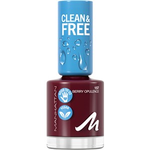 Manhattan Nägel Clean & Free Nail Lacquer 168 Teal Ivy / Sage Storm 8 Ml