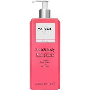 Marbert - Bath & Body - Hindbær og rabarber Body Lotion