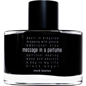Mark Buxton Perfumes  - Black Collection - Message In a Perfume Eau de Parfum Spray