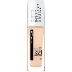 Maybelline New York Maquillage Du Teint Foundation Super Stay Active Wear Foundation No. 02 Naked Ivory 30 Ml