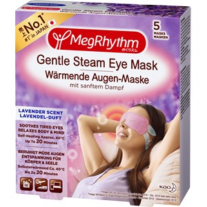 MegRhythm Gentle Steam Eye Mask Lavender Scent Dames 1 Stk.