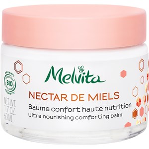 Melvita Cream & Balm Intensiv Nährender Pflegebalsam Feuchtigkeitspflege Damen 50 Ml