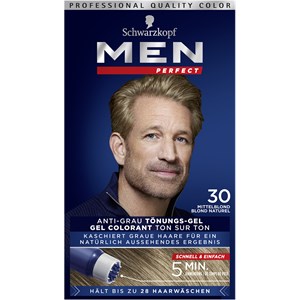 Men Perfect - Coloration - Natural Medium Blonde Colouring gel
