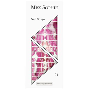 Miss Sophie - Nagelfolien - Strawberry Cheesecake Nail Wrap