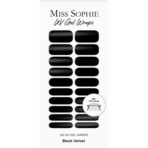 Miss Sophie - Nagelfolien UV - Black Velvet UV