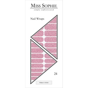 Miss Sophie Nägel Nagelfolien Nail Wraps Make A Wish 24 Stk.