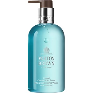 Molton Brown Collection Coastal Cypress & Sea Fennel Fine Liquid Hand Wash Glass Bottle 200 Ml
