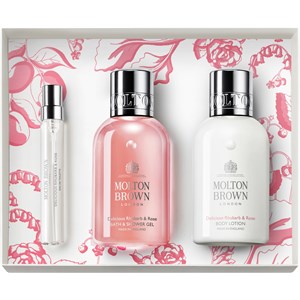 Molton Brown - Geschenke-Sets - Delicious Rhubarb & Rose Fragrance Collection Geschenkset