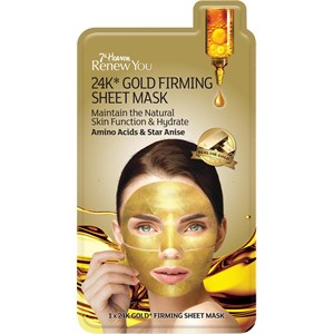 Montagne Jeunesse - Facial care - 24K* Gold Firming Sheet Mask