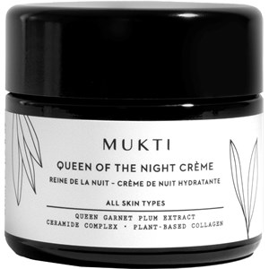 Mukti Organics All Skin Types Queen Of The Night Créme Nachtcreme Damen