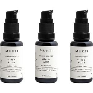 Mukti Organics Seren & Öle Vitamin Booster Mini Collection Gesichtspflegesets Damen 1 Stk.