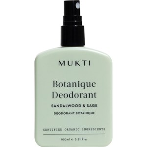 Mukti Organics Parfum & Deodorant Botanique Deodorants Unisex
