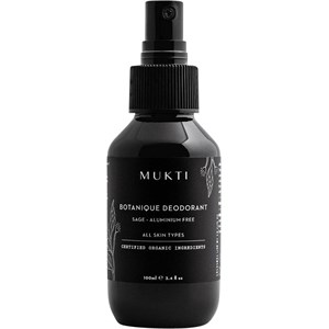 Mukti Organics - Profumo e deodorante - Botanique Deodorant Spray