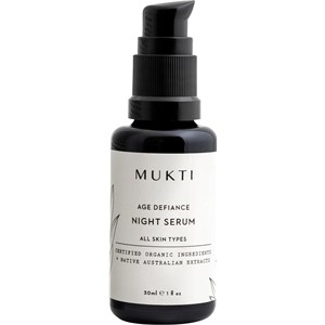 Mukti Organics - Seren & Öle - Age Defiance Night Serum
