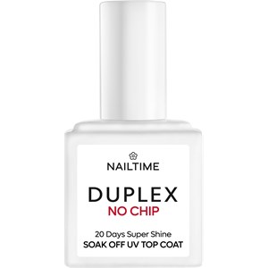 NAILTIME Base & Top Coats 20 Days Super Shine Soak Off UV Coat Gel-Nagellack Damen 8 Ml