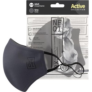 NEQI - Maschere per il viso - Maschera viso Active Grey confezione doppia