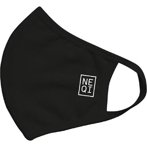 NEQI - Gesichtsmasken - Gesichtsmaske Schwarz 3er-Pack