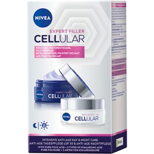 NIVEA Collection Cellular Filler Geschenkset Cellular Anti-Age Tagespflege 50 Ml + Cellular Anti-Age Nachtpflege 50 Ml 1 Stk.
