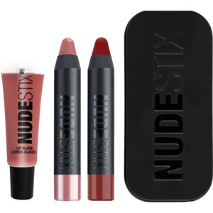 NUDESTIX - Matita per labbra - Nude + Red-Hot Lips Kit