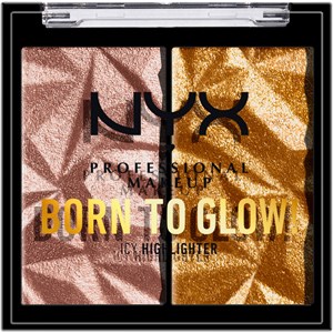 NYX Professional Makeup - Highlighter - Born To Glow Icy Highlighter Duo