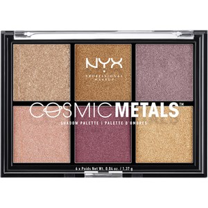 NYX Professional Makeup - Øjenskygger - Cosmic Metals Shadow Palette